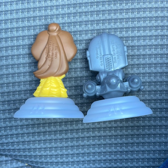 Disney Happy Meal Mc Donald’s Princess Belle & Star Wars Storm Trooper new - Picture 4 of 4